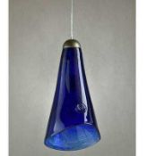 Rrp £120 Boxed Crystal Droplet Pendant Lamp