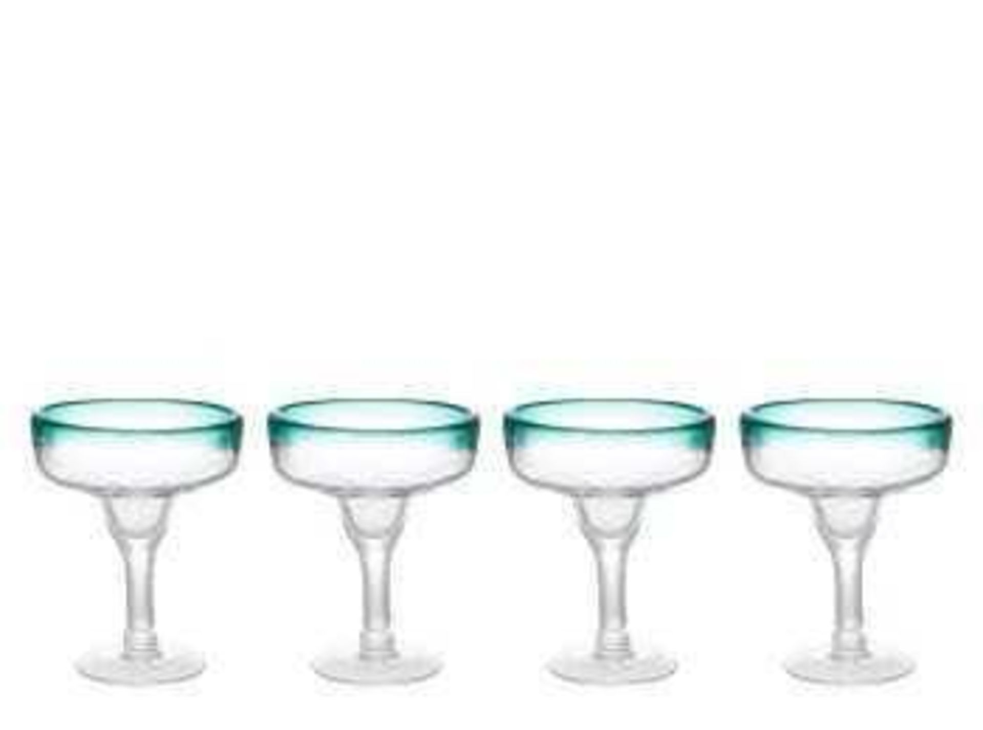 RRP £44 Margarita Glasses & Towel Ring - Image 2 of 2