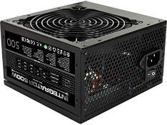 Rrp £160 Lot To Contain 4 Unboxed Aerocool Integrated 500W Power Supply