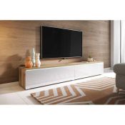 Rrp £185 Boxed Mercury Row Pina 78" Tv Stand