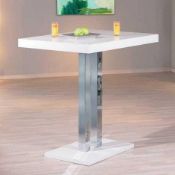 Rrp £300 Boxed Metro Lane Palazzi Interlink Bar Table