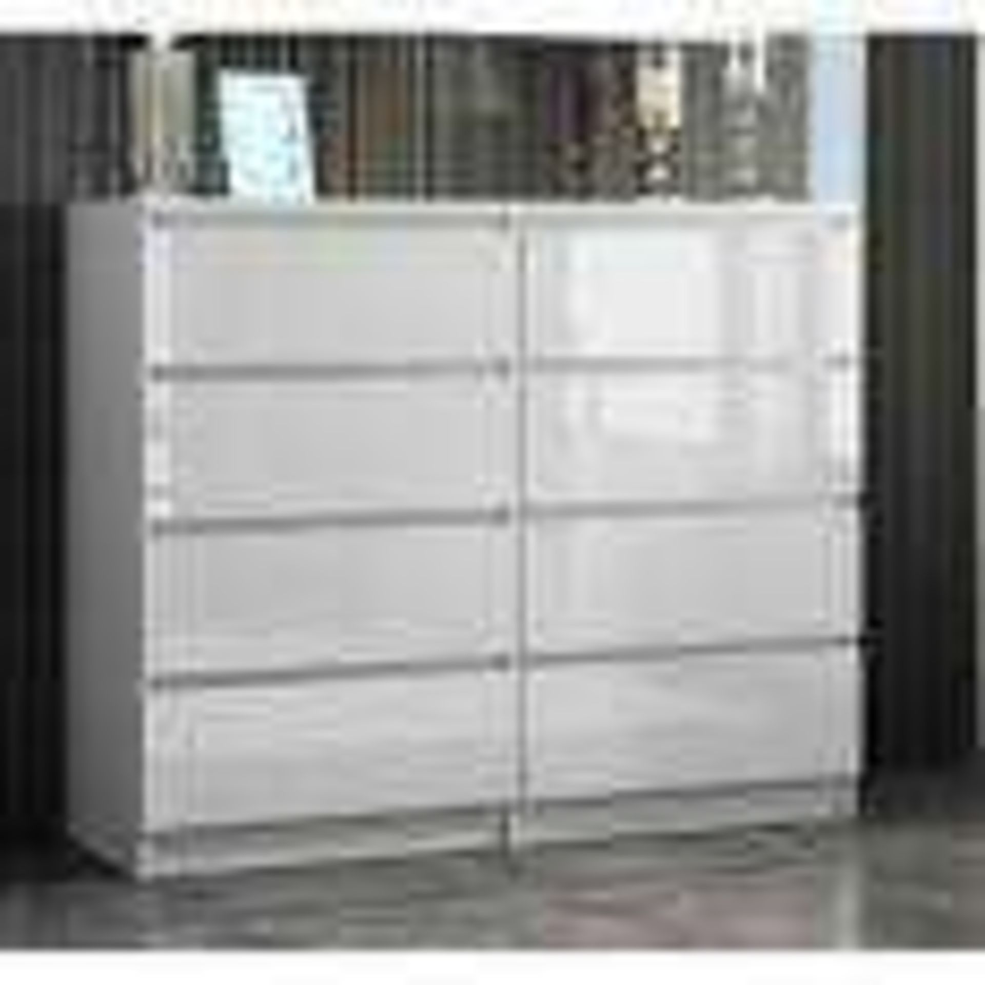 Rrp £240 Boxed Zipcode Design Abril 8 Drawer Chest Of Drawers