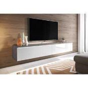 Rrp £185 Boxed Mercury Row 78" Pina Tv Stand