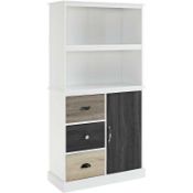 Rrp £240 Boxed Red Barrel Studio Sigel Bookcase Unit