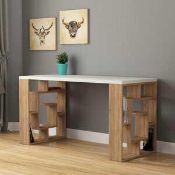 Rrp £175 Boxed Zipcode Design Sierra Designer Desk