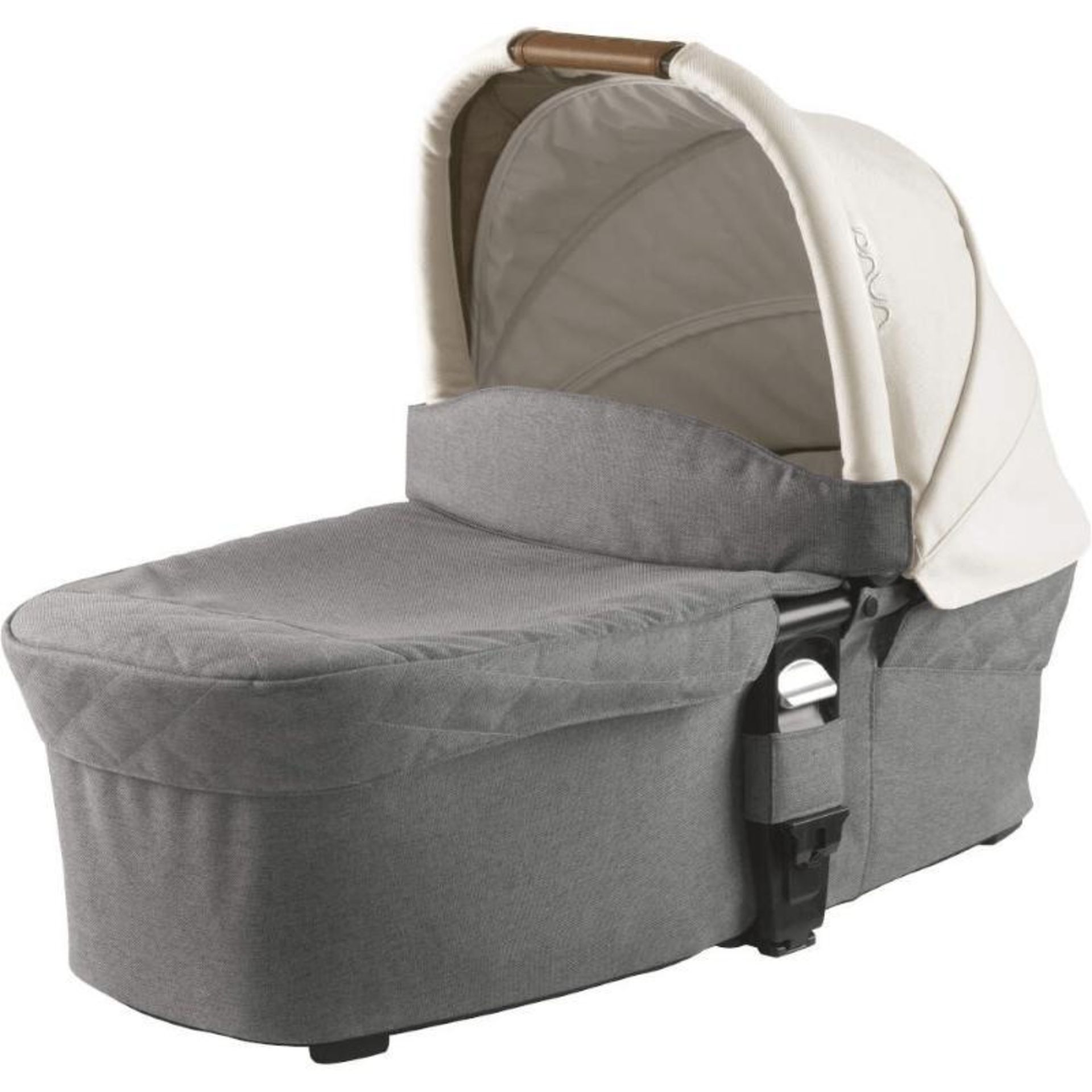 Rrp £150 Boxed Nuna Mixx Carrycot In Birch Colour