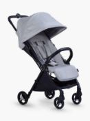 Rrp £275 Unbox Silver Cross Jet Stroller In Light Grey