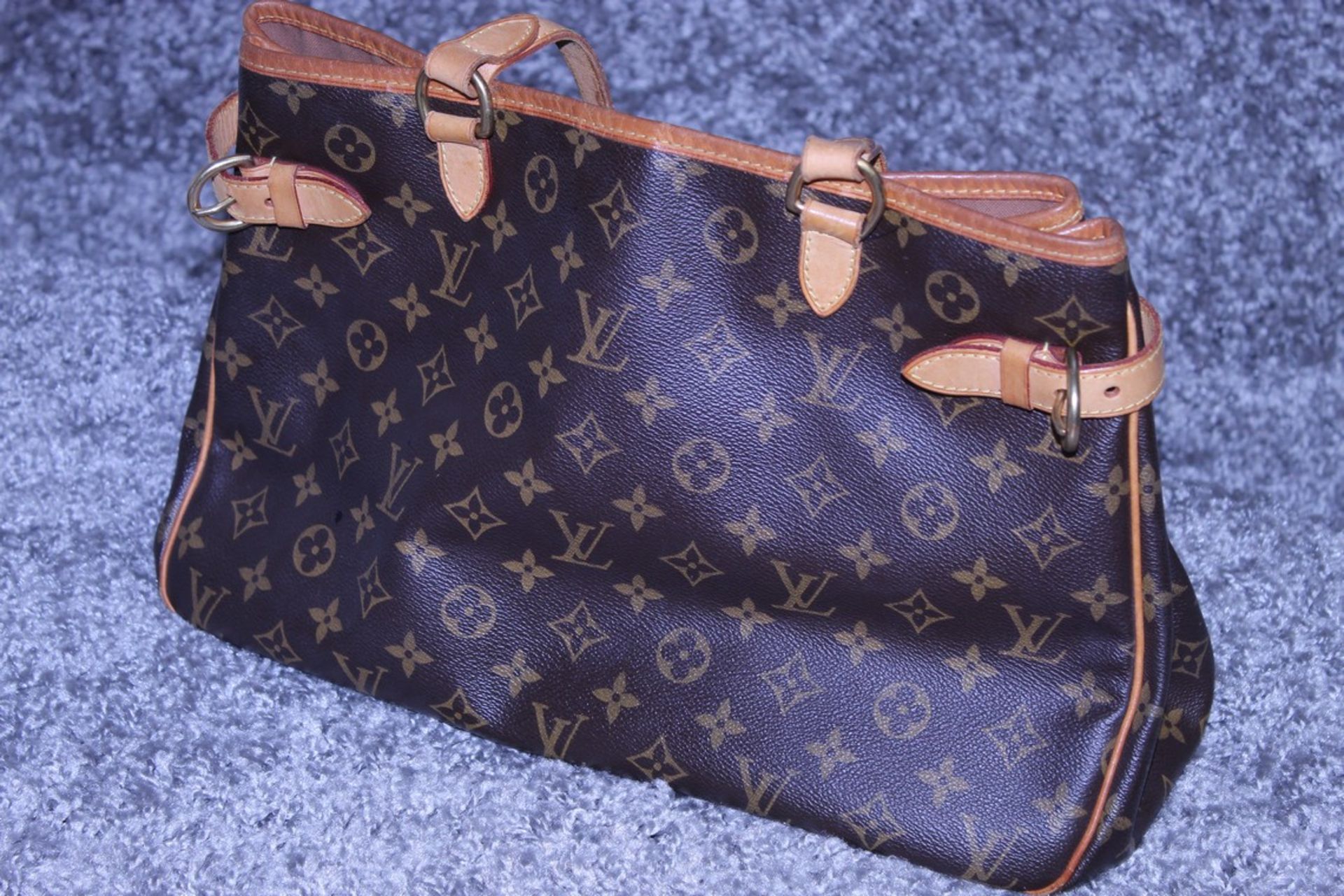 RRP £1,200 Louis Vuitton Batignolles Horizontal Shoulder Bag, Brown Monogram Canvas, Vachetta - Image 3 of 4