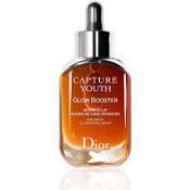 RRP £75 Dior Capture Youth Glow Booster Age-Delay Illuminating Serum