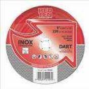 Rrp £150 Box To Contain 25 Brand New Dart Metal Db0535 Red Ten Abrasive Disks