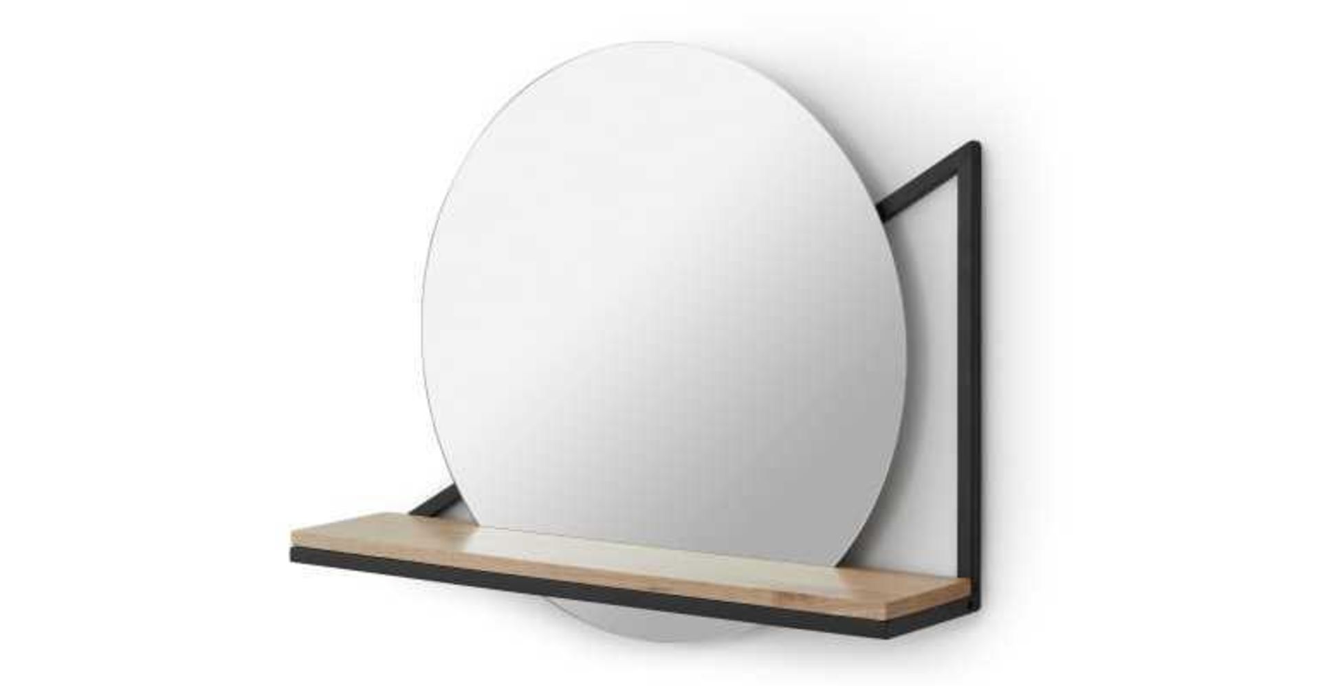 Combined RRP £140 Assorted Household Items To Include Boxed Made Huldra Wall Mounted Mirror With She