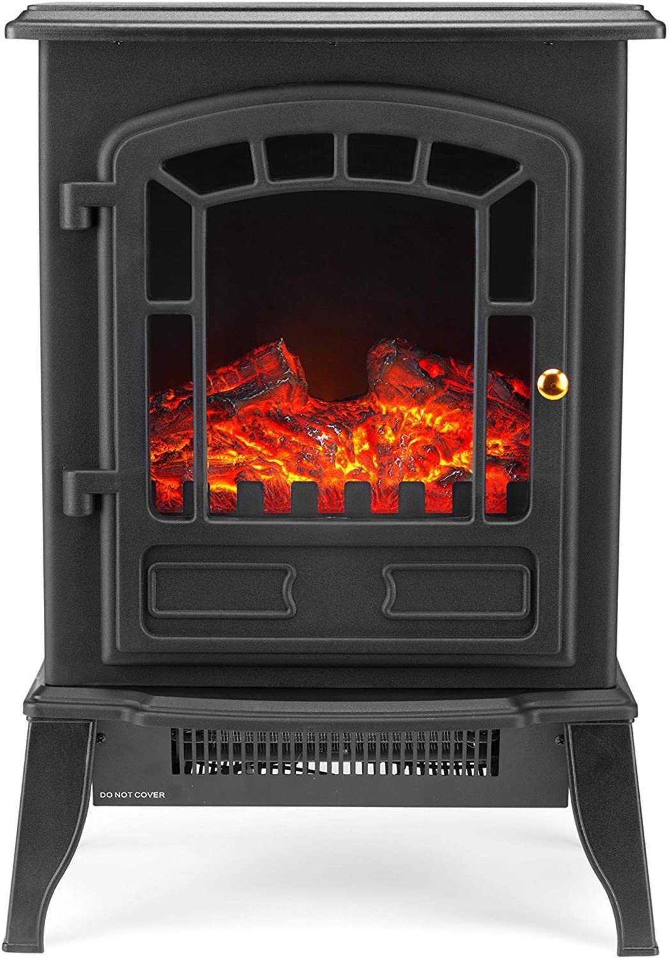RRP £110 Unboxed Beldray Electric Heater Stove Log Burner Design