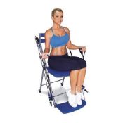 RRP £140 Boxed Chair Gym 50 Total Body Exercises Fitness System
