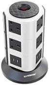 RRP £50 Box Safemore Origin 6 Connection Power Tower