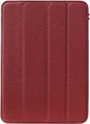 RRP £140 Lot To Contain 7 Brand New Boxed Decoded Slim Covers In Maroon Red Genuine Leather For Ipad