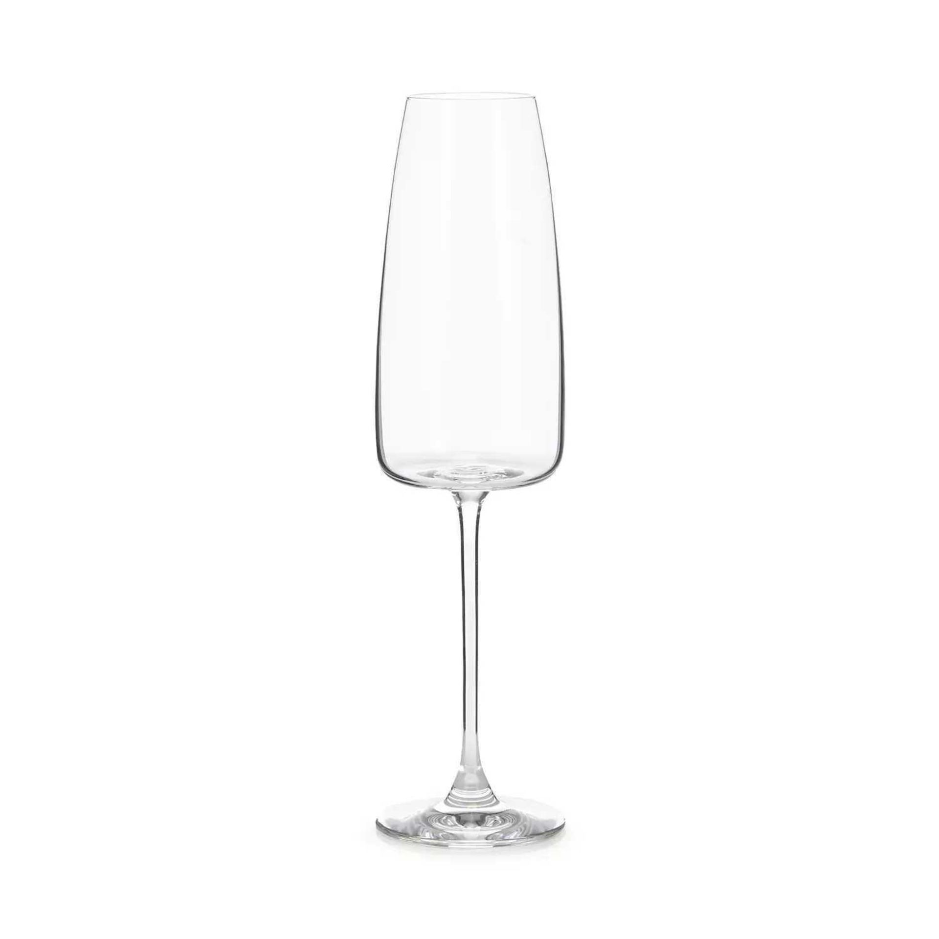 Combined RRP £120 Lot To Contain Four Boxed Jasper Conran Crystal Glass 4 Piece Champagne Flutes 340