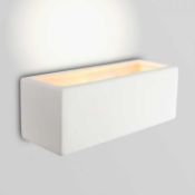 RRP £80 To Contain Three Boxed 1-Light Flush Mount Fittings In White But Paintable