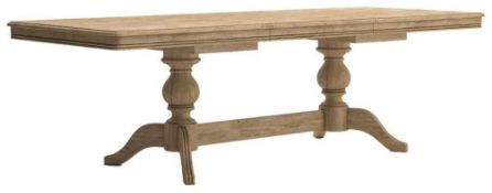 RRP £699 Sourced From Harvey's Furniture Boxed Versailles Extending Dining Table