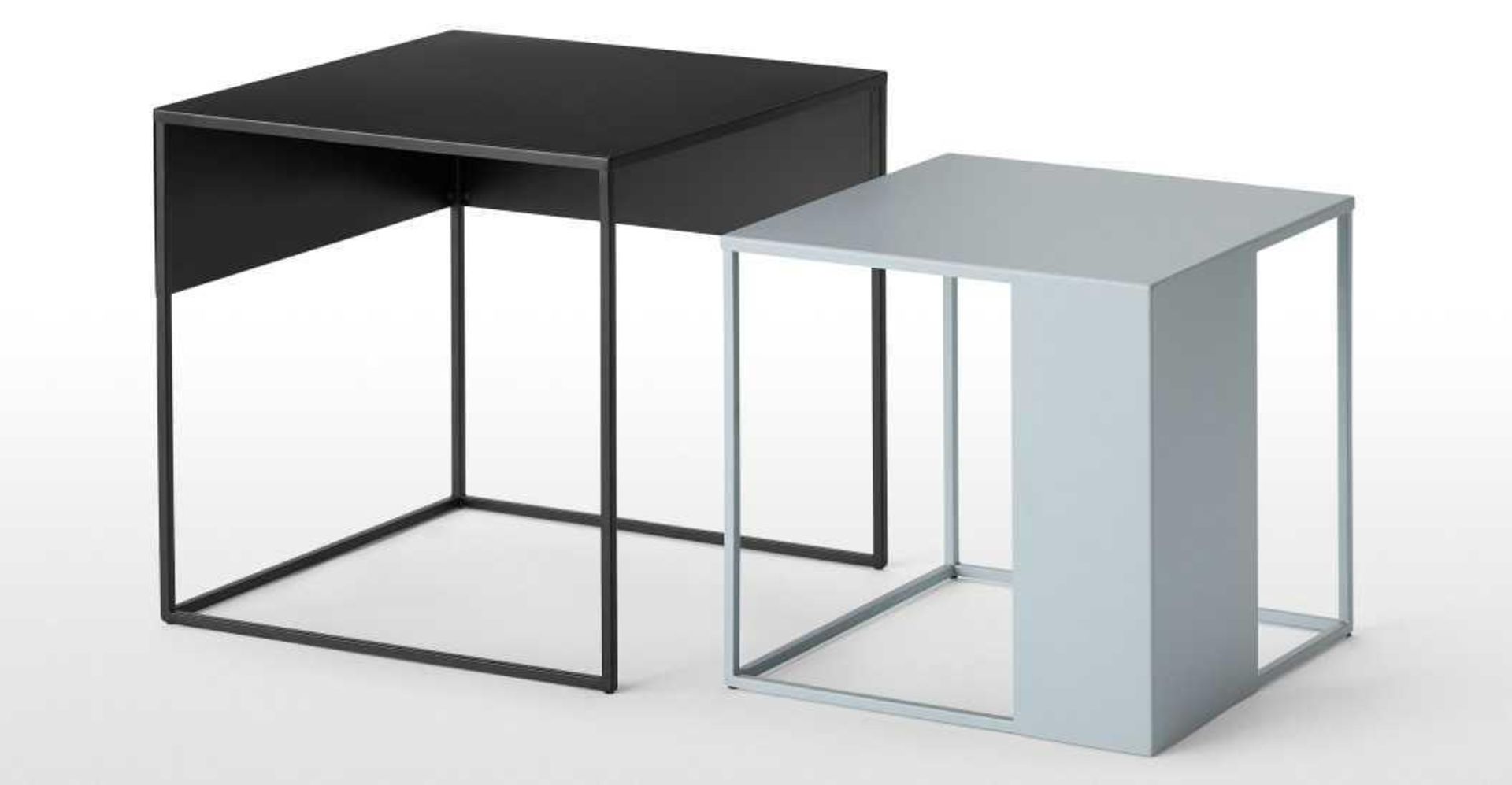 RRP £129 Made Essentials Mira Nesting Side Tables