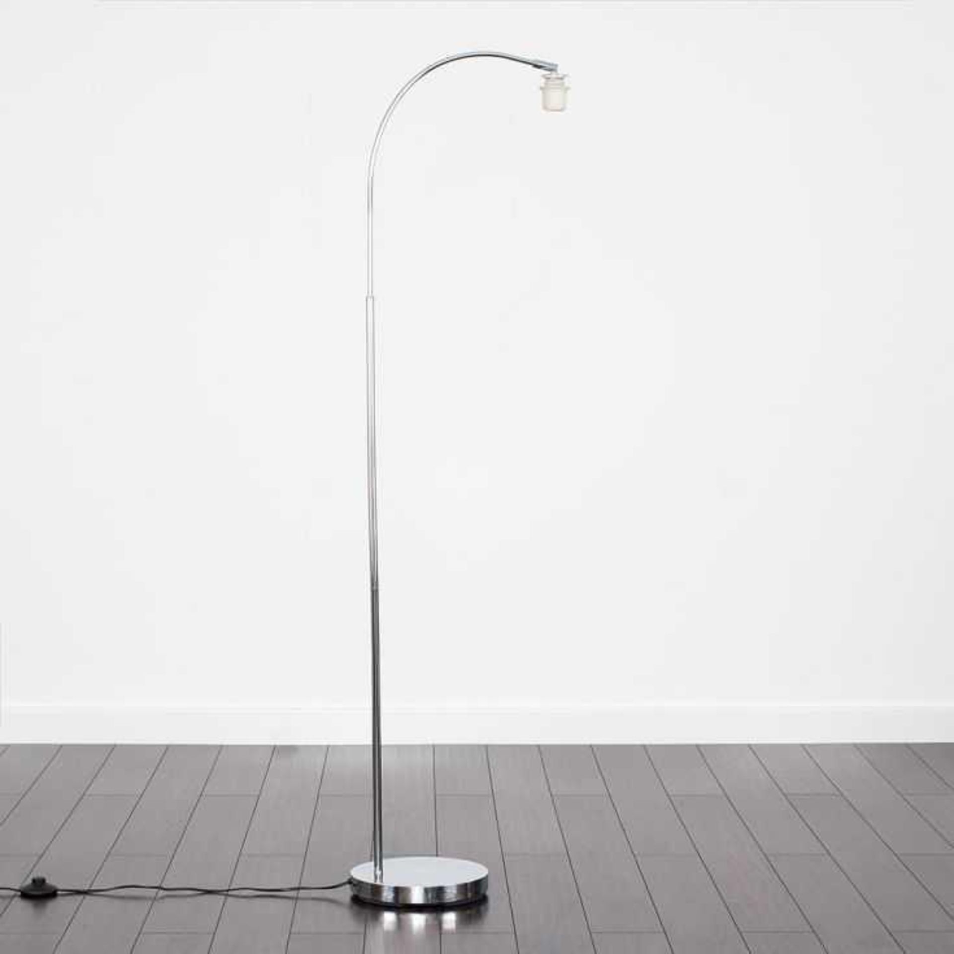 RRP £50 Boxed Curva Trend Floor Lamp With No Shade