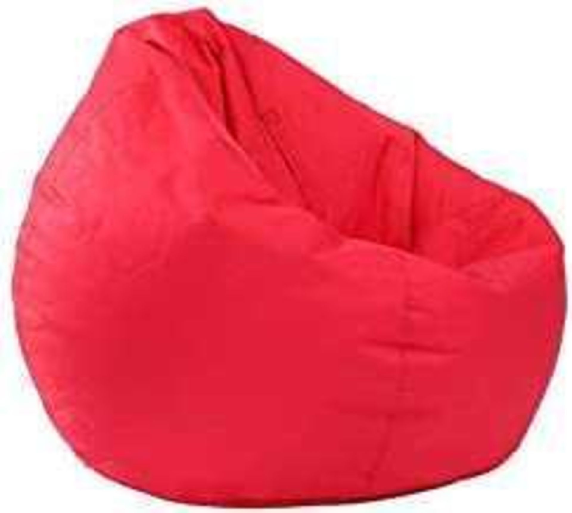 RRP £60 Unboxed Large Red Bean Bag