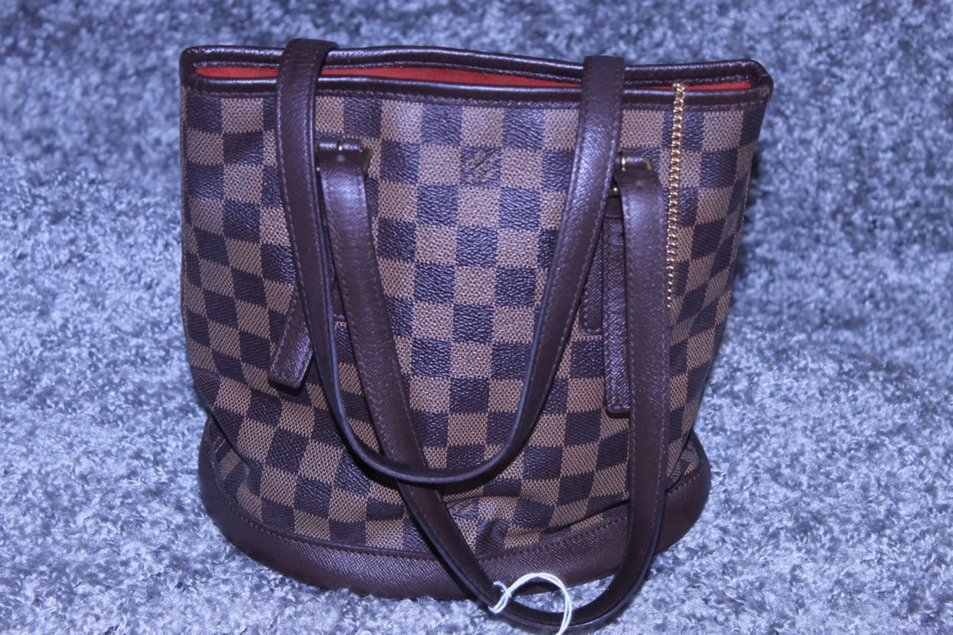 RRP £1,200 Louis Vuitton Marais Handbag, Brown Coated Canvas 23x24x16cm (Production Code SP0013) - Image 2 of 5