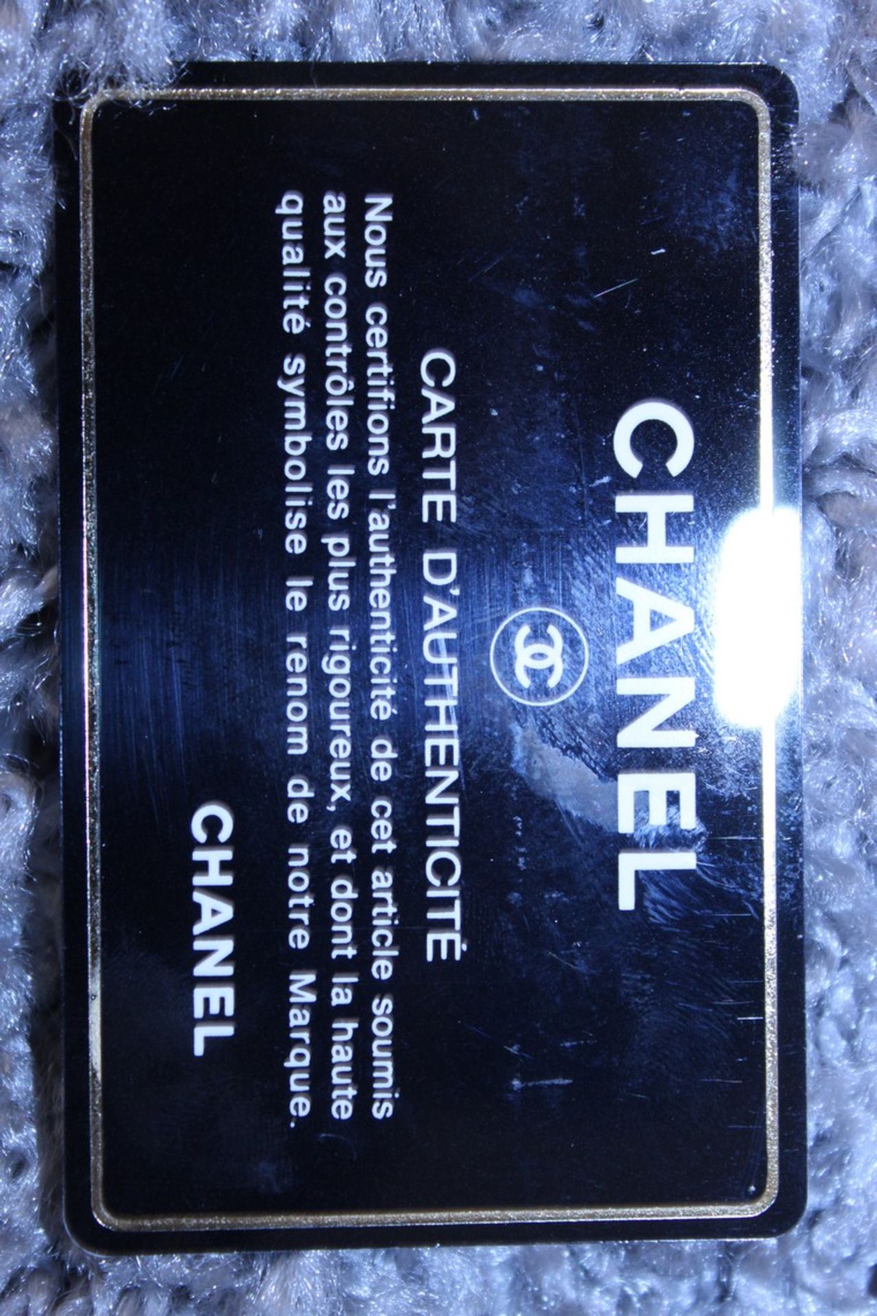 Rrp £750 Chanel Logo Flap Wallet. Black Calf Small Grained Leather. 20X11X5.2Cm Comes Complete - Image 4 of 5