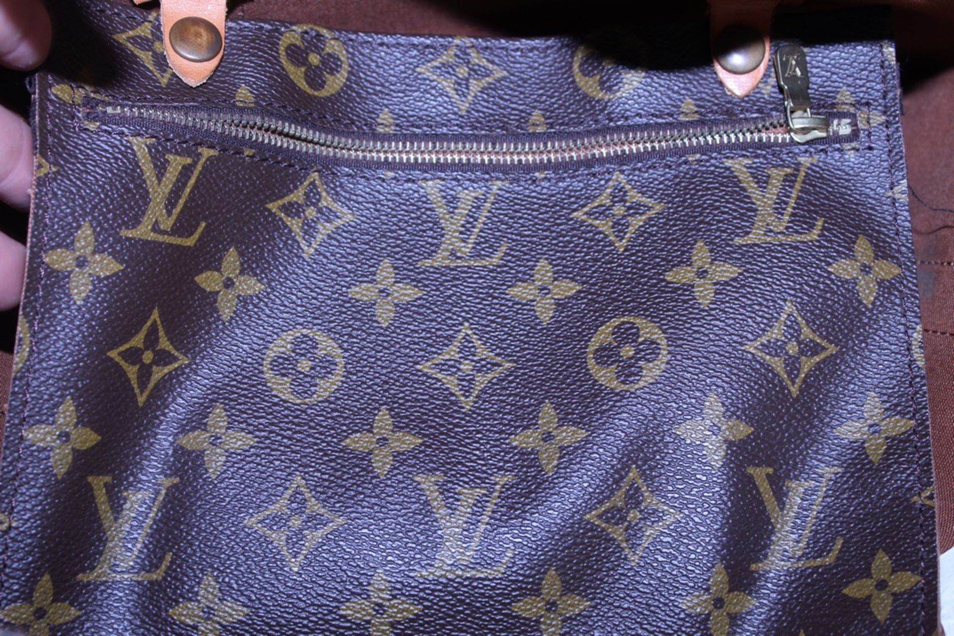 RRP £1,800 Louis Vuitton Randonnee Shoulder Bag, Brown Monogram Coated Canvas, Vachetta Handles, ( - Image 3 of 4