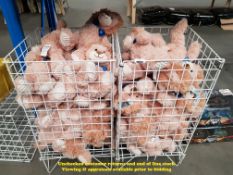 CONTENTS OF 2 CAGES – A QTY OF LION SOFT TOY