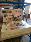 Combined RRP £200 - 2 X FX-145 V2 QUADCOPTER