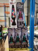 5 X MIXED LAVA / TWISTER LAMPS