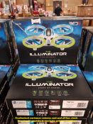 Combined RRP £300 - 10 X THE LAMINATOR LIGHT UP DRONE