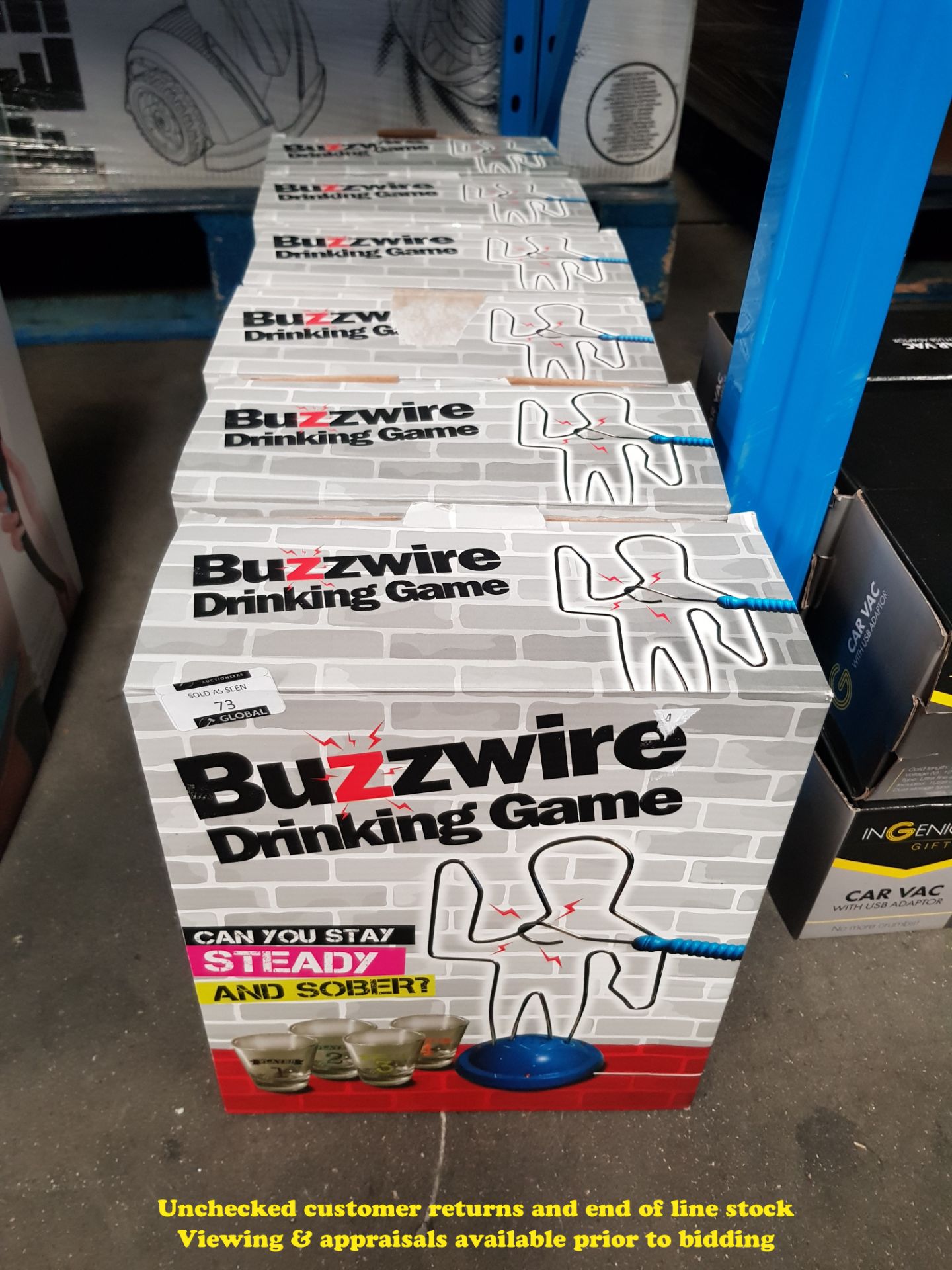 Combined RRP £75 - 6 X BUZZWIRE DRINKING GAME