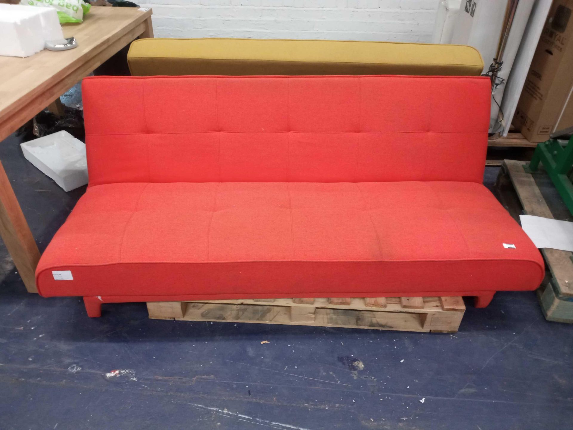 Pallet To Contain 2 MADE.COM Click Clack Folding Sofa Beds (IN NEED OF ATTENTION)