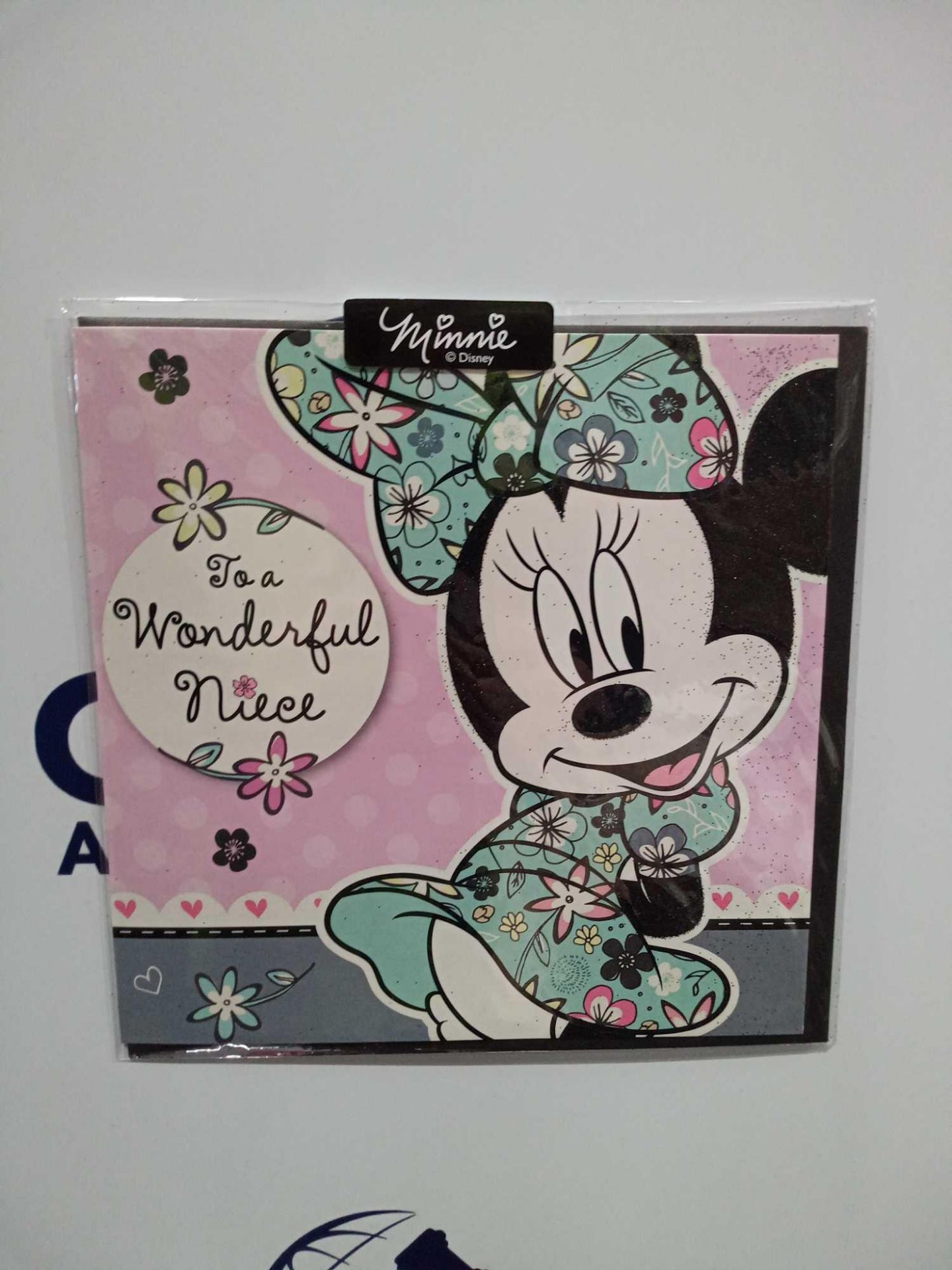 RRP £720 Box To Contain 60 Brand New Packs Of 6 Minnie Disney To A Wonderful Niece Cards (Sourced Fr