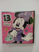 RRP £840 Box To Contain 70 Brand New Packs Of 6 Minnie Mouse 13 Today Birthday Cards Sourced From Cl