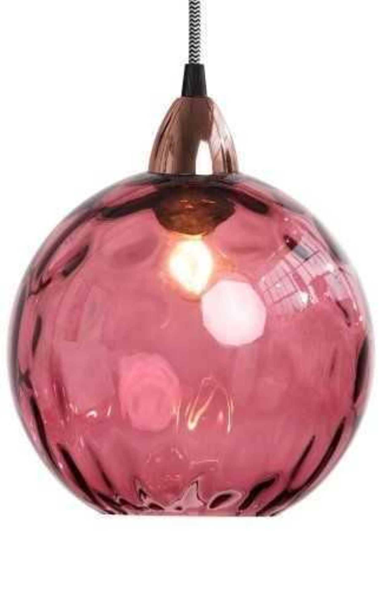Combined RRP £80 Lot To Contain 2 Assorted Shades To Include Edna Glass And Ilaria Pendant Shade - Image 2 of 2