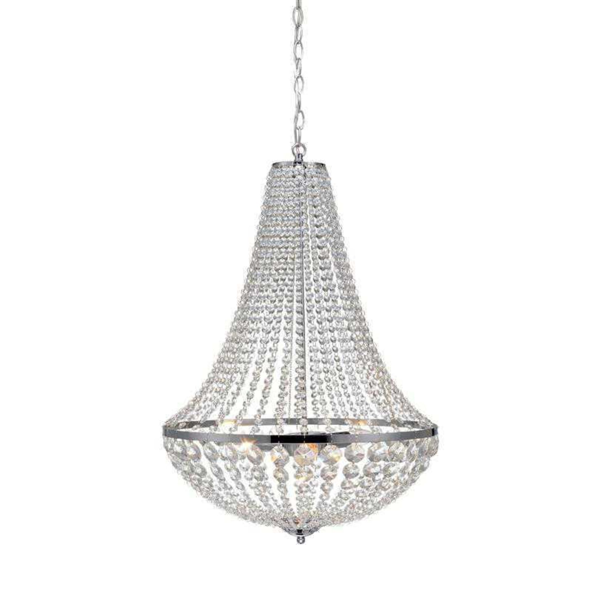 RRP £150 Boxed Designer Scandinavia Chandelier