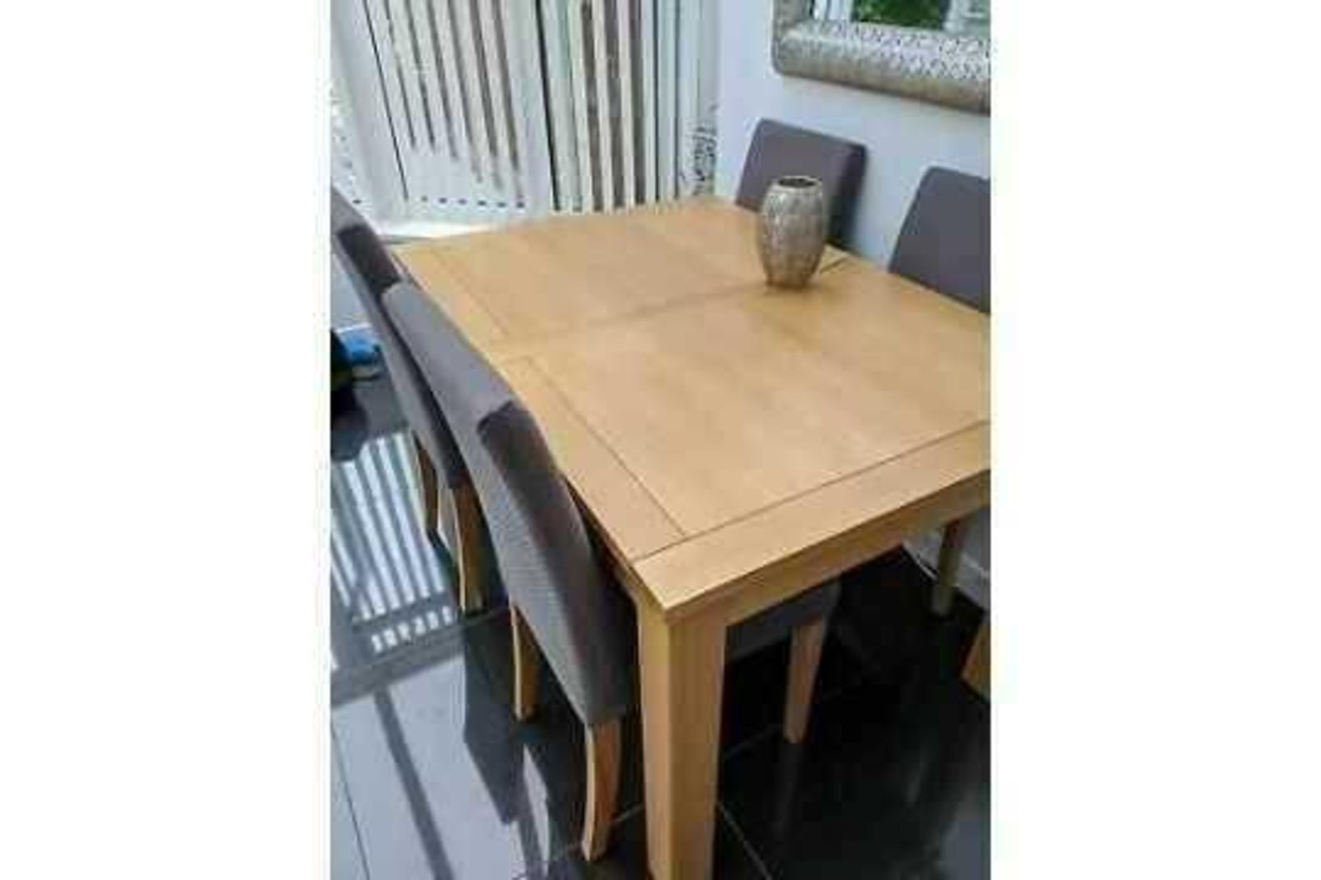 RRP £599 Sourced From Harvey's Furniture Boxed Wessex Natural Dining Table