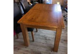 RRP £599. Boxed Sourced From Harvey's Furniture Toulouse Extending Dining Table