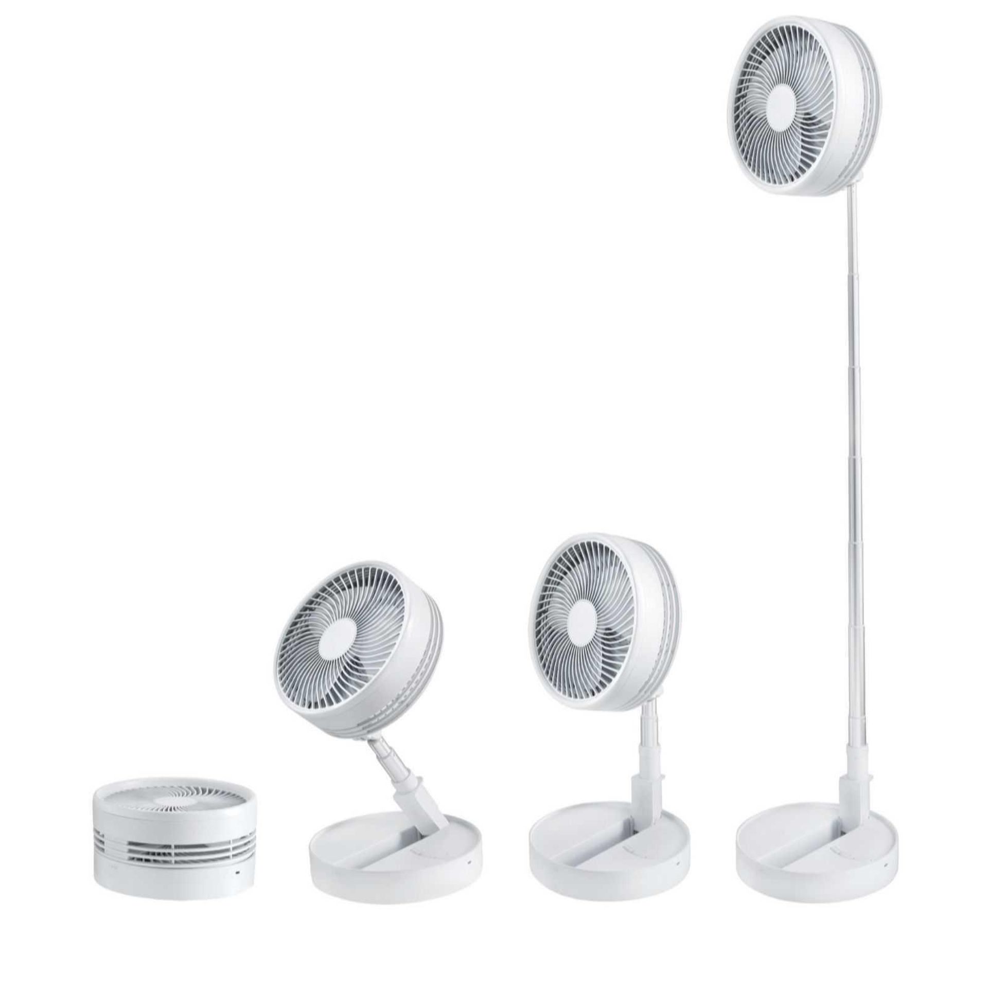 RRP £30 Unboxed Table Desk Extension Fans On White