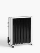 RRP £80 Unboxed John Lewis Oil Filled Radiator