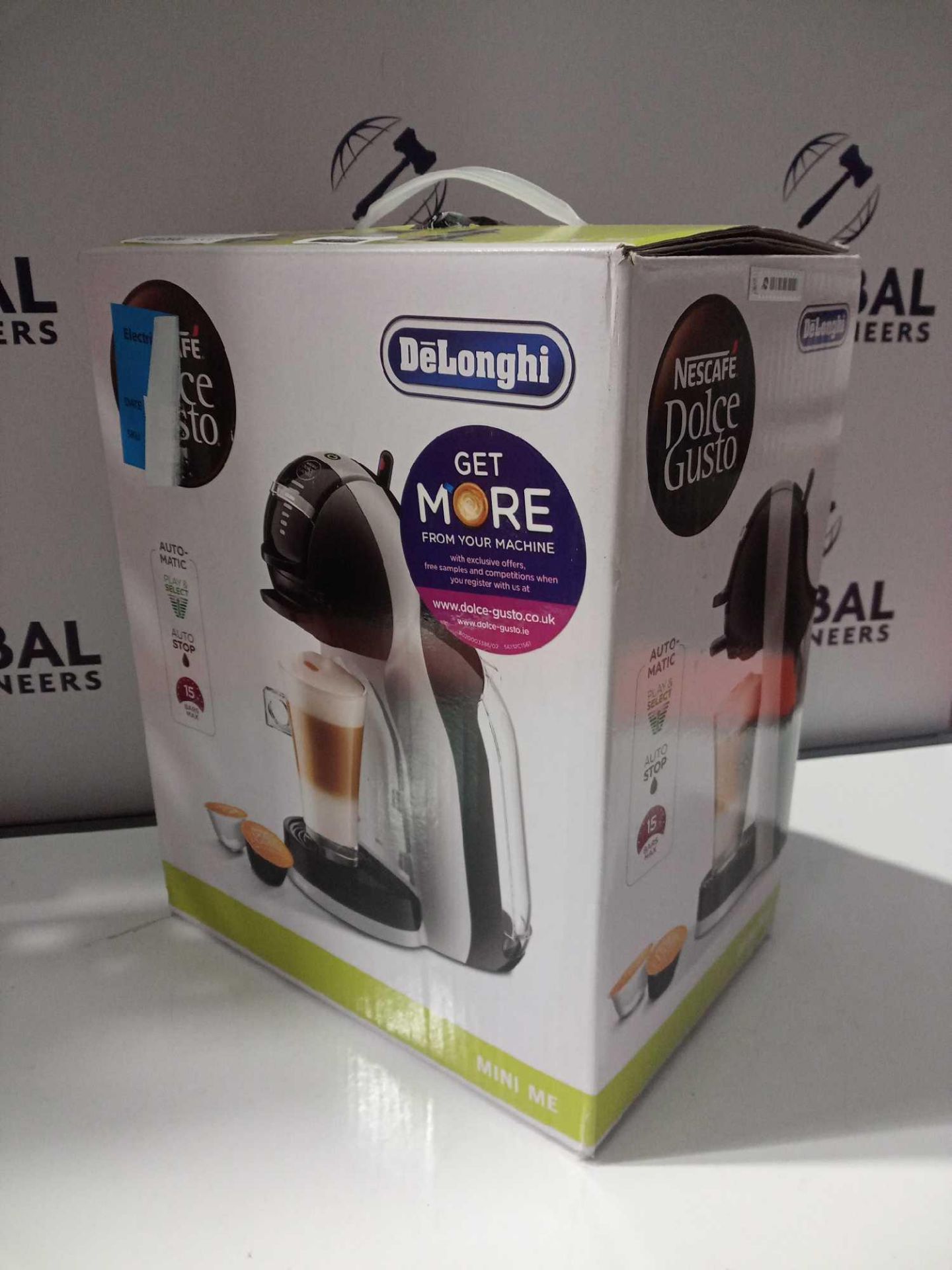 RRP £100 Each Boxed Nescafe Dolce Gusto Mini Me Espresso Coffee Machines (Untested)