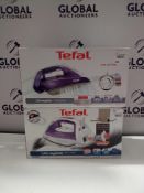 RRP £45 Each Boxed Tefal Ultraglide Anti-Scale Iron(Untested)