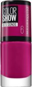 RRP £10 Maybelline New York Colour Show 60 Seconds Nail Varnish