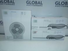 RRP £15 To £25 Each John Lewis Household Items To Include Electric Knives 8-Inch Fan Heaters And Co