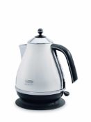 RRP £80 Boxed Delonghi Icona Vintage Electric Kettle (Untested)