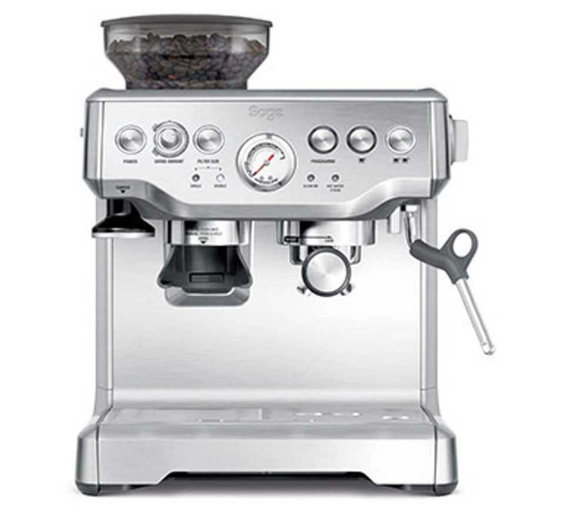 RRP £550 Boxed Heston Blumenthal Sage Burr Grinder Coffee Machine (Untested)