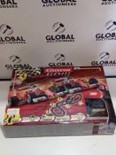 RRP £60 Boxed Carrera Golf Turbo Boost Electric Race Track