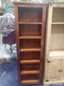 RRP £120 Solid Dark Wood Stunning Bookcase